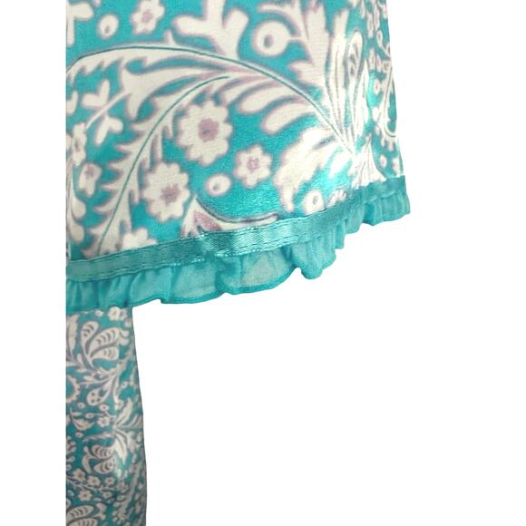 Adonna robe sleep wear lounge lightweight sz L mint condition - Picture 4 of 8